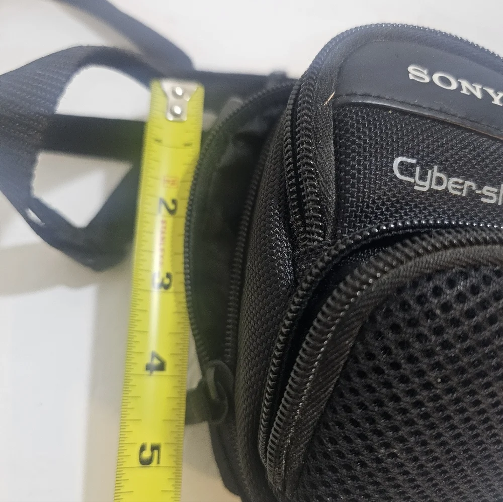 Sony Cyber-Shot Camera digital Compact Carrying Bag case pouch black